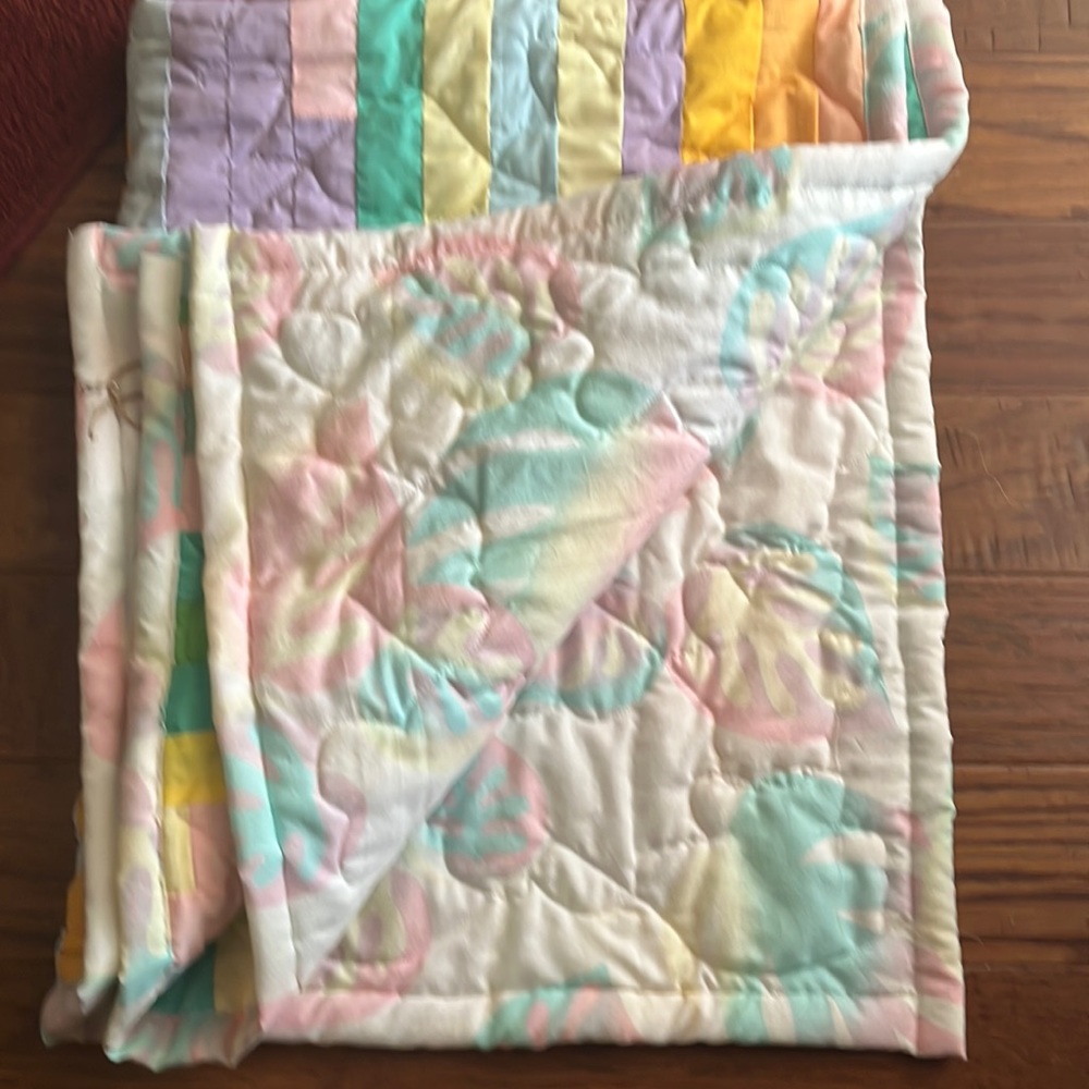 New baby blanket . Home made